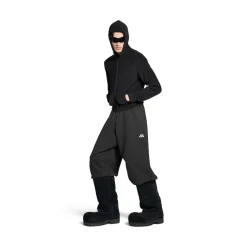 Activewear Baggy Sweatpants in Black