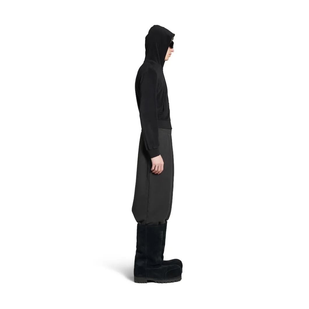 Activewear Baggy Sweatpants in Black