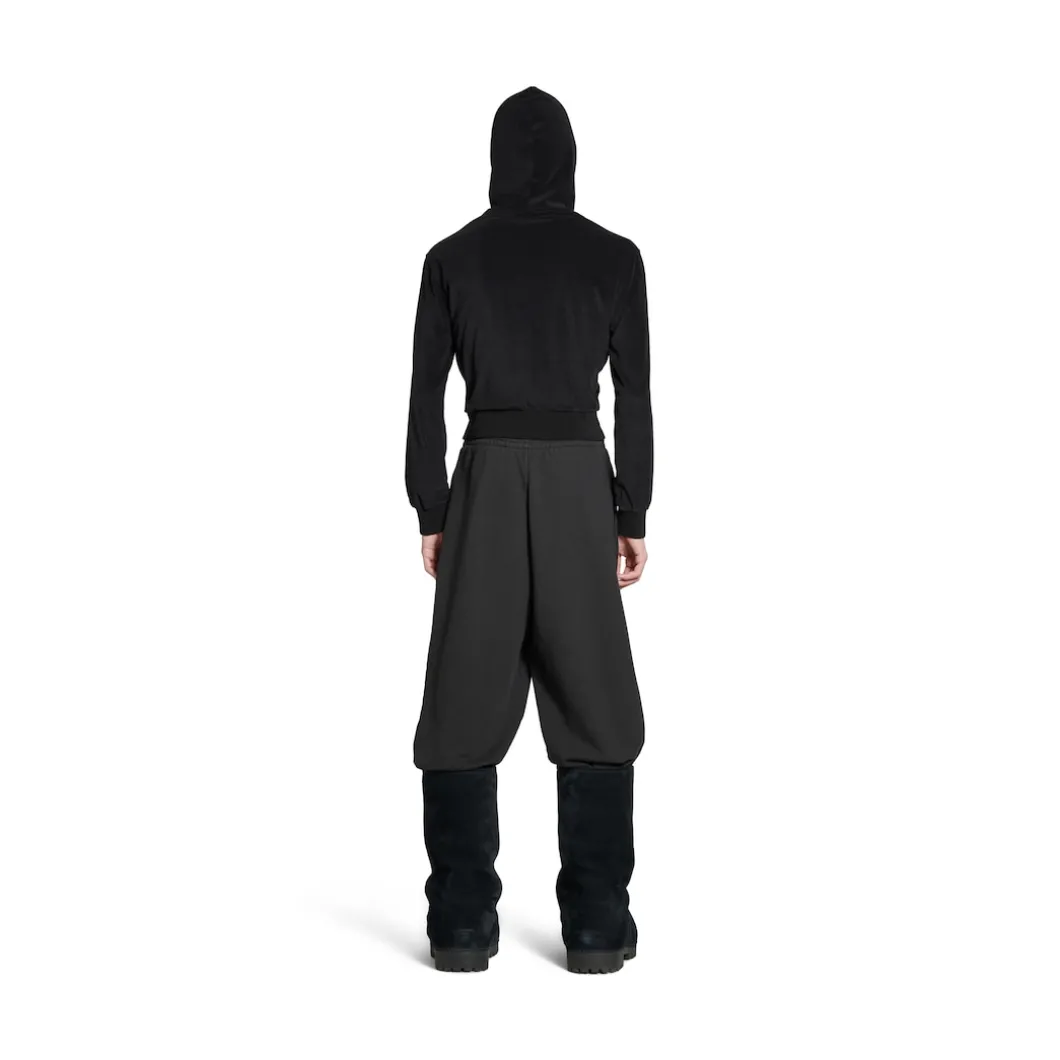 Activewear Baggy Sweatpants in Black