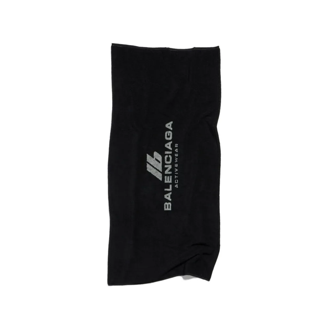 Activewear Gym Towel in Black/grey