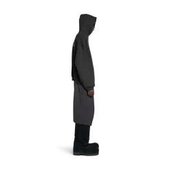 Activewear Hoodie Oversized in Black