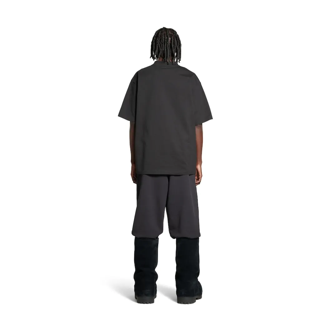 Activewear T-shirt Medium Fit in Black