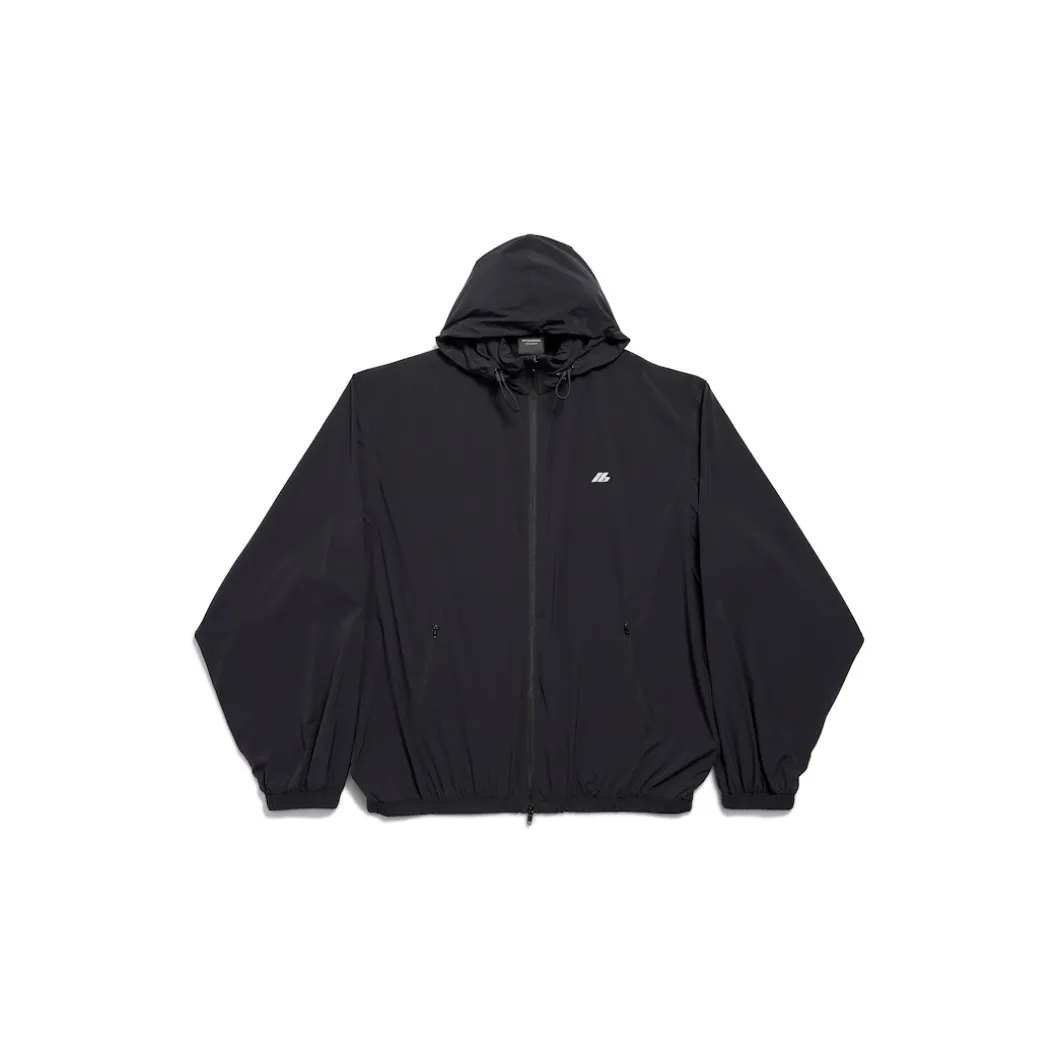 Activewear Windbreaker in Black