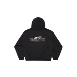Ai Generated Hoodie Medium Fit in Black/white