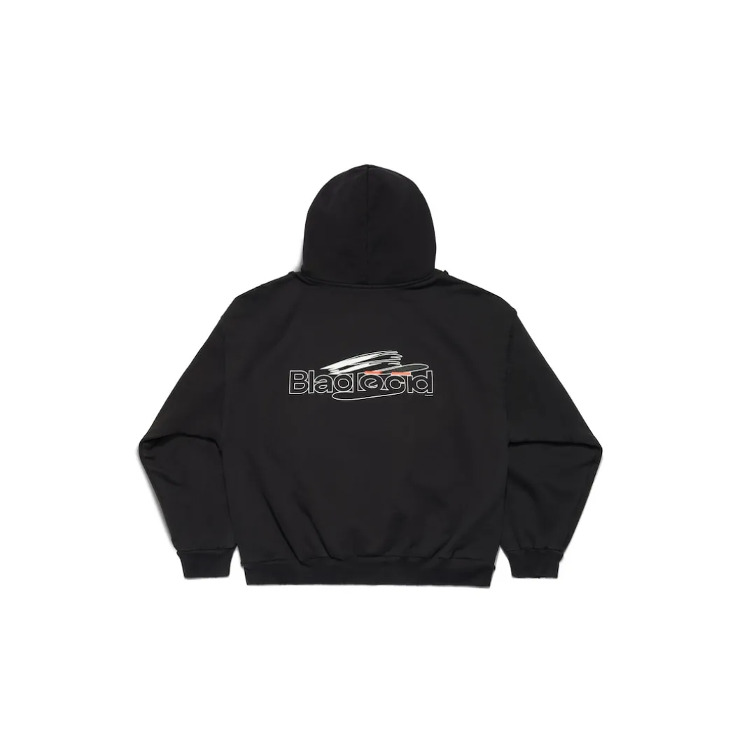 Ai Generated Hoodie Medium Fit in Black/white
