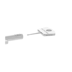 Amour Key Earring in Silver
