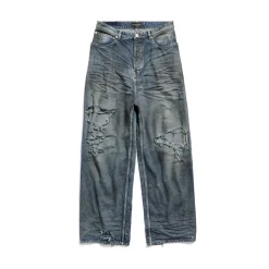 Baggy Pants in Light Blue