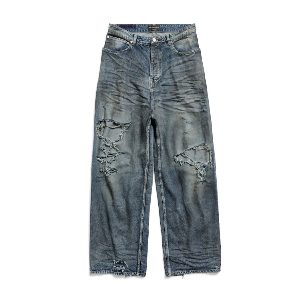 Baggy Pants in Light Blue