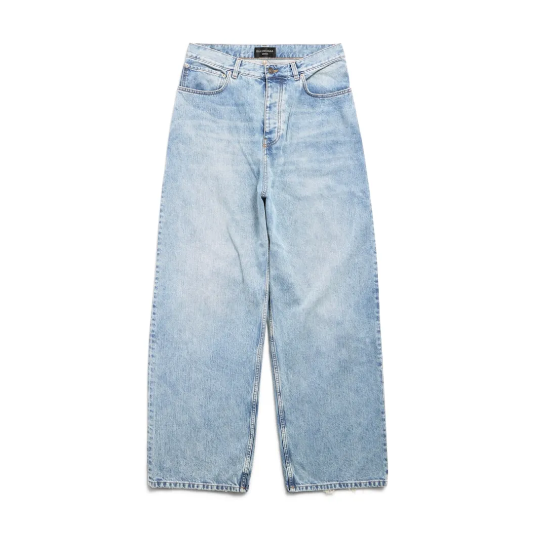 Baggy Pants in Light Blue