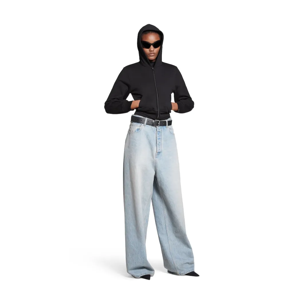Baggy Pants in Light Blue