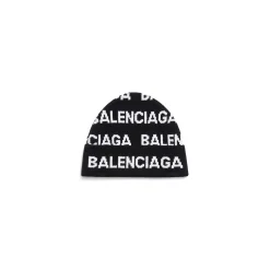 Bal Horizontal Allover Beanie in Black