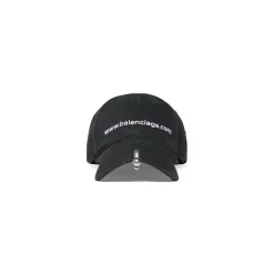 Bal.com Front Piercing Cap in Black Faded