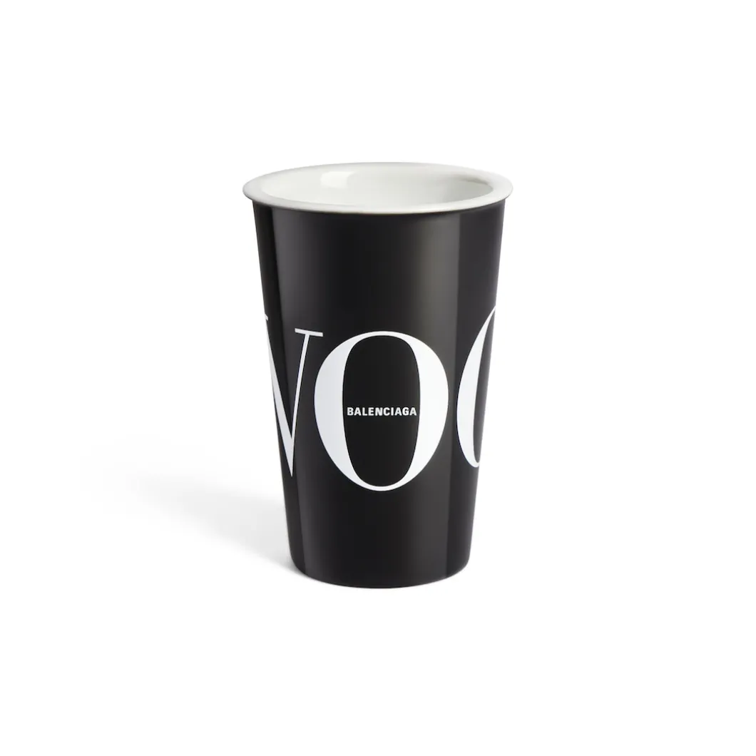 Balenciaga | Vogue Coffee Cup in Black