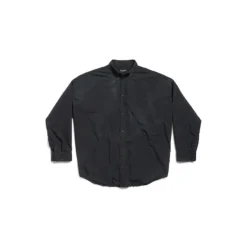 Balenciaga Cocoon Shirt Large Fit in Black
