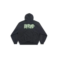 Balenciaga Music | Bfrnd Series Hoodie Large Fit in Black Faded