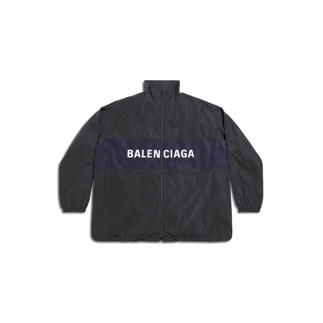 Balenciaga Zip-up Jacket in Black