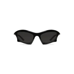 Bat Rectangle Sunglasses in Black