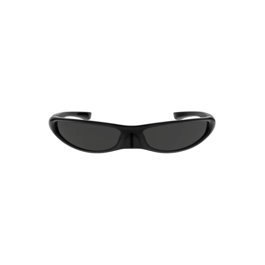 Blade Rectangle Sunglasses in Black