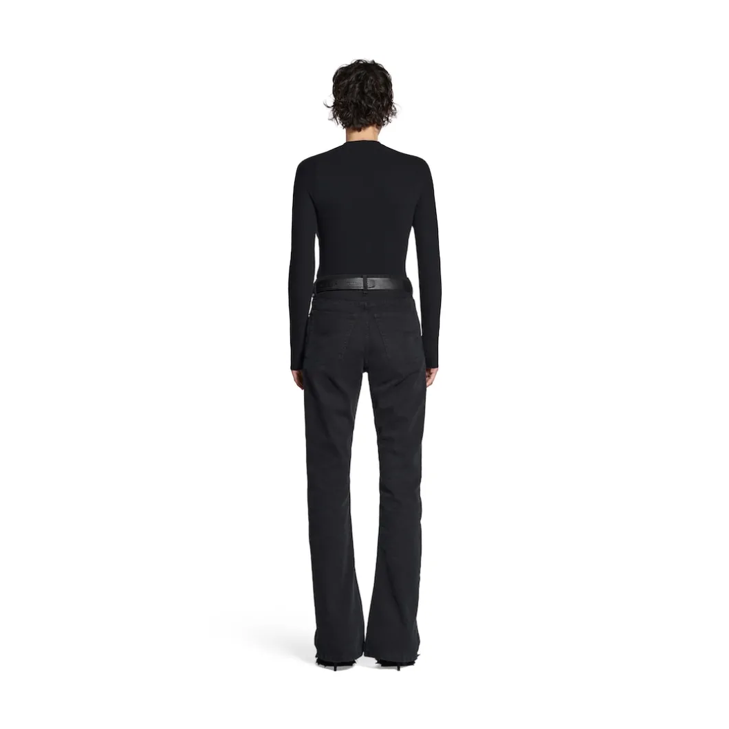 Bootcut Pants in Black