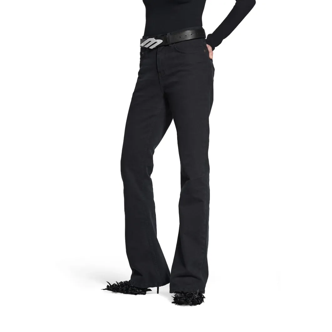 Bootcut Pants in Black