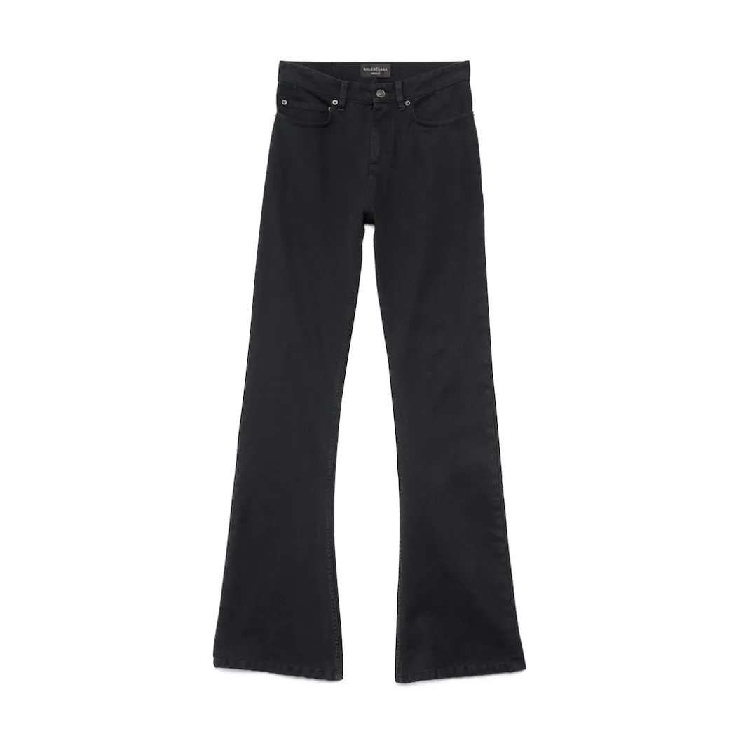 Bootcut Pants in Black