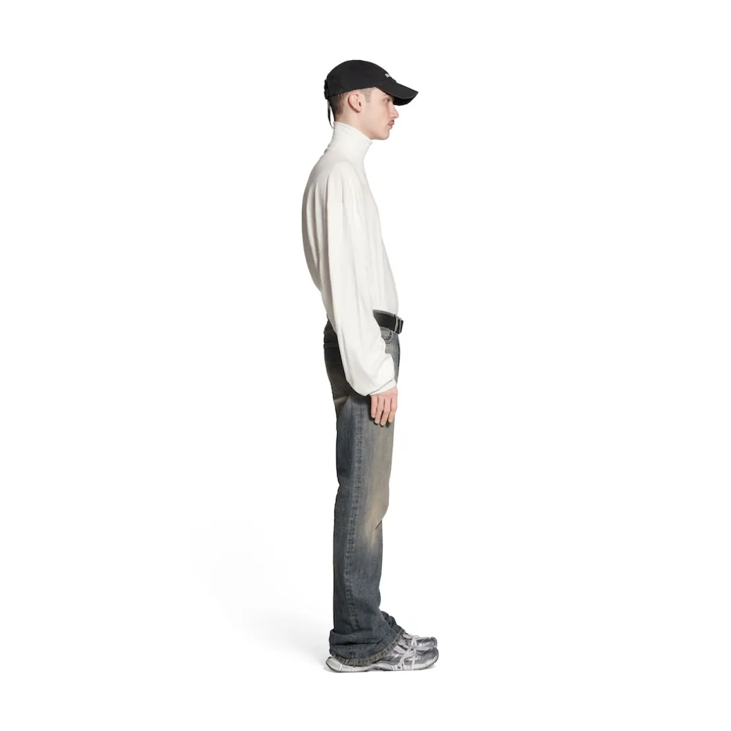 Bootcut Pants in Light Blue