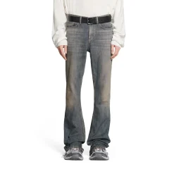 Bootcut Pants in Light Blue