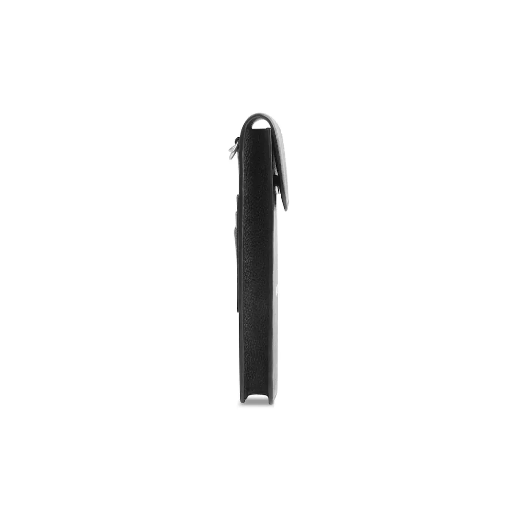Cash Phone And Card Holder in Black/white