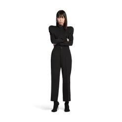 Cropped Pants in Black