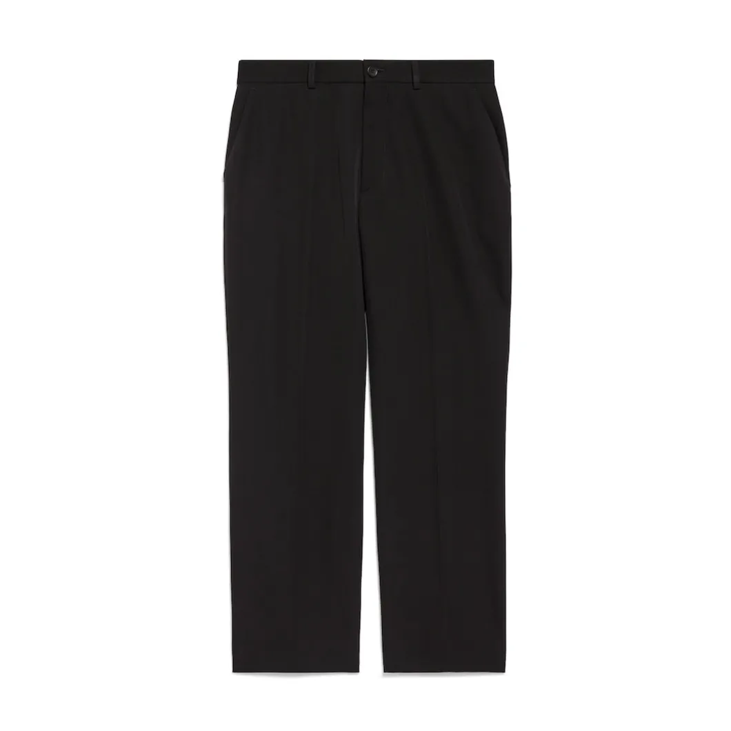 Cropped Pants in Black