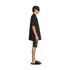 Crypto T-shirt Oversized in Black Faded