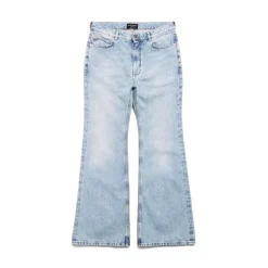 Flared Pants in Light Blue