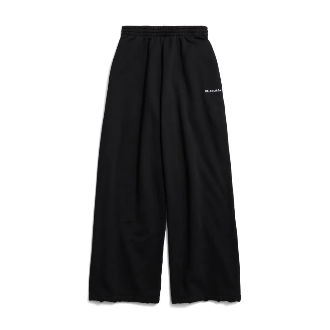 Greene Street Baggy Sweatpants in Black