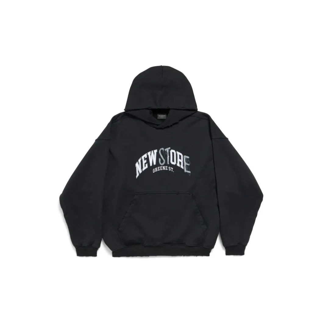 Greene Street Hoodie Medium Fit in Black