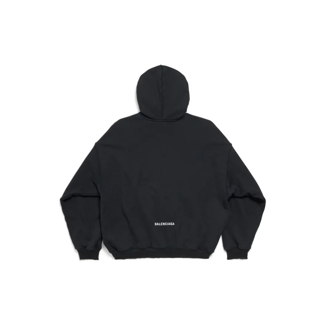 Greene Street Hoodie Medium Fit in Black