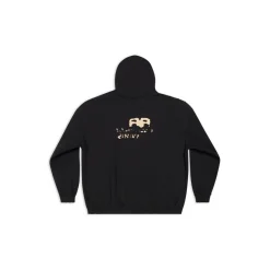 Hand-drawn Bb Icon Hoodie Large Fit in Black