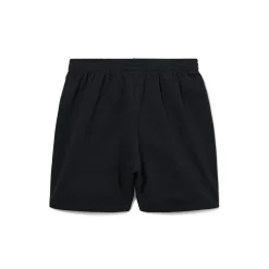 I Love Paris & Balenciaga Sweat Shorts in Black Faded