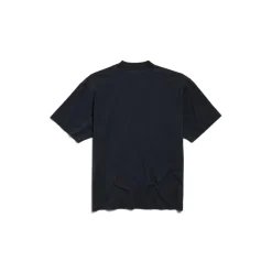 I Love Paris & Balenciaga T-shirt Medium Fit in Black Faded