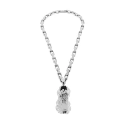 Keyholder Cargo Necklace in Silver