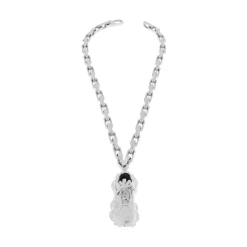 Keyholder Cargo Necklace in Silver