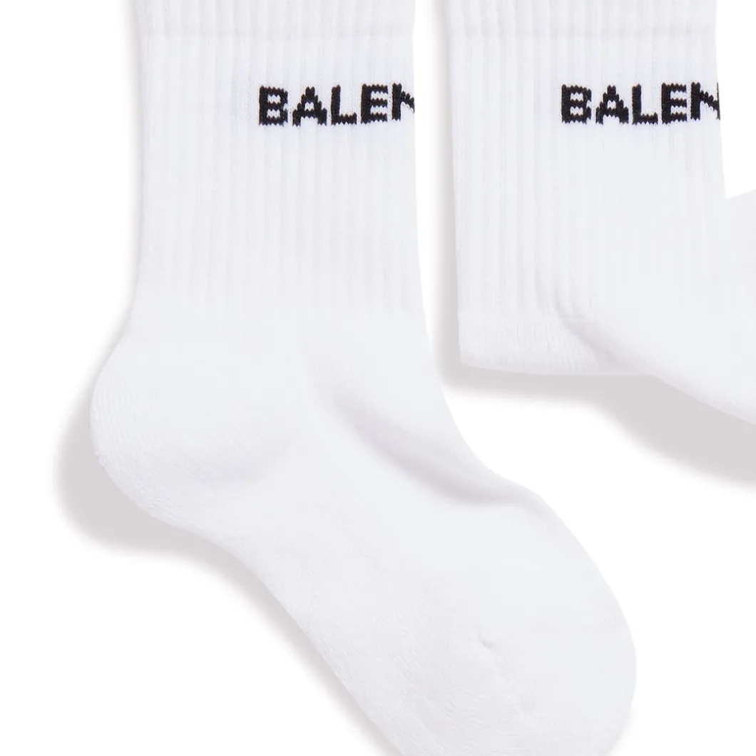 Kids - Balenciaga Tennis Socks in White