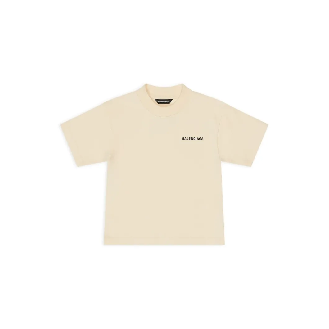 Kids - Balenciaga T-shirt in Beige