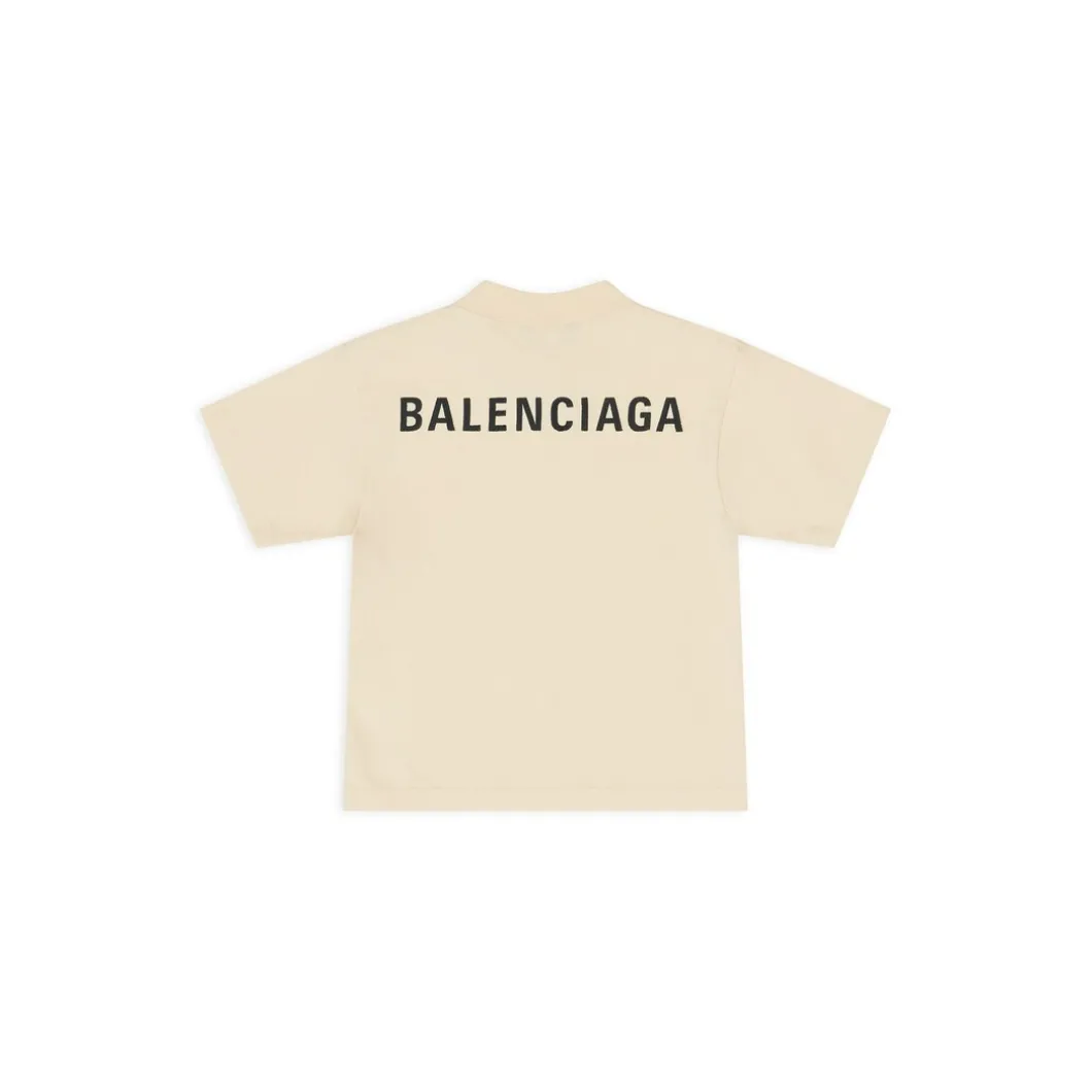 Kids - Balenciaga T-shirt in Beige