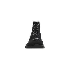 Kids - Speed Lace-up Sneaker in Black