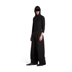 Large Pyjama Pants in Black