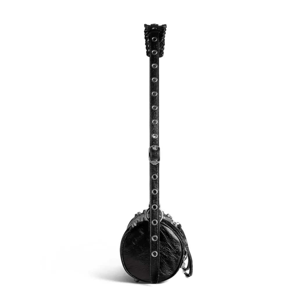 Le Cagole Cylinder Bag in Black