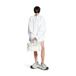 Le City Medium Bag in Optic White
