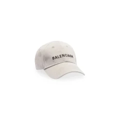 Logo Cap in Lead/black