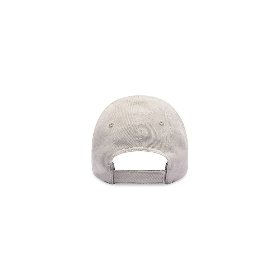 Logo Cap in Lead/black