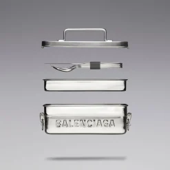 Lunch Box in Silver